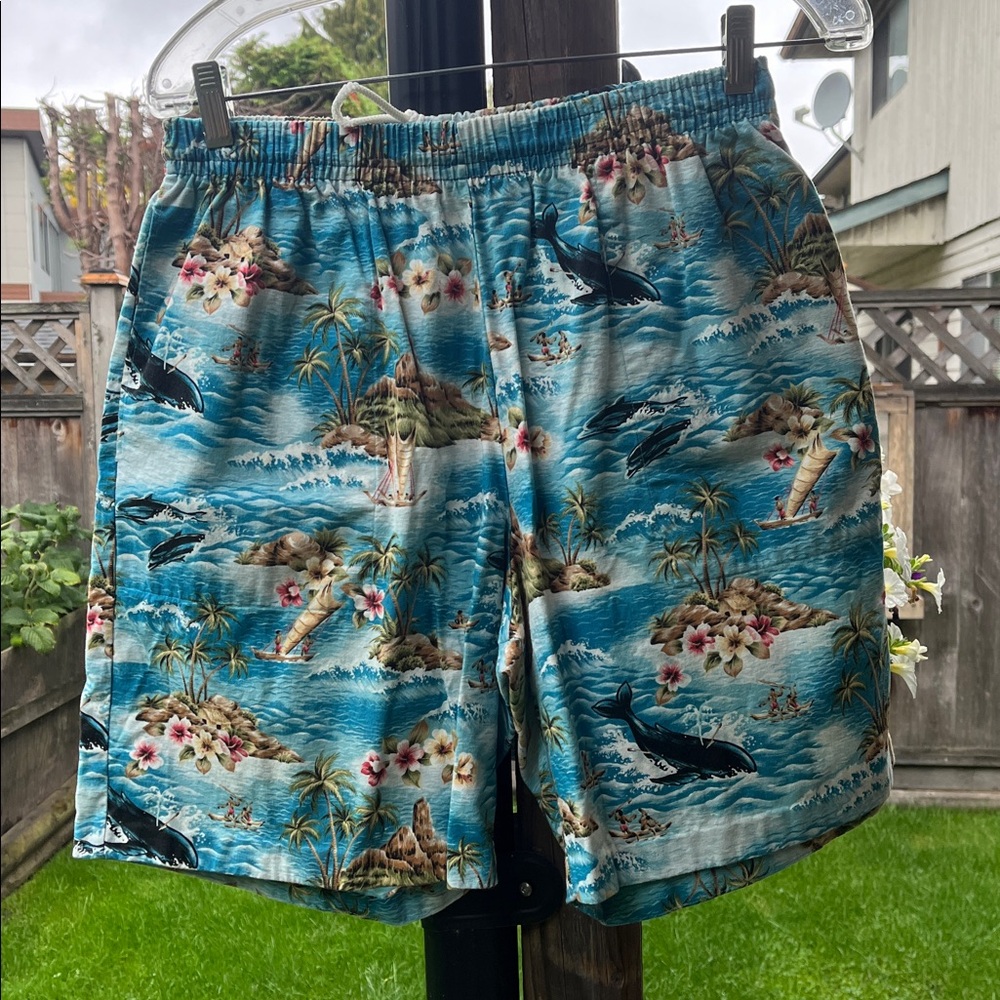 Vintage Swim Trunks- Made in Hawaii!